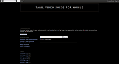 Desktop Screenshot of mobilevideosongs.blogspot.com