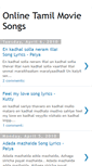 Mobile Screenshot of online-tamil-movie-songs.blogspot.com