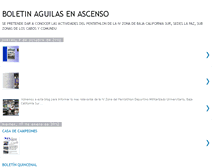 Tablet Screenshot of aguilasenascenso.blogspot.com