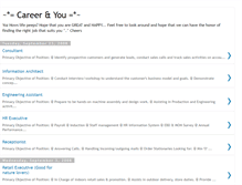 Tablet Screenshot of checkyourcareer.blogspot.com