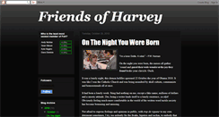 Desktop Screenshot of friends-of-harvey.blogspot.com