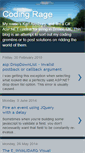 Mobile Screenshot of codingrage.blogspot.com