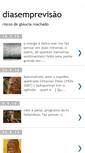 Mobile Screenshot of diasemprevisao.blogspot.com