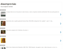 Tablet Screenshot of diasemprevisao.blogspot.com