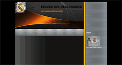 Desktop Screenshot of escudodelrealmadrid.blogspot.com