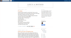 Desktop Screenshot of lifesamother.blogspot.com