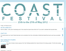 Tablet Screenshot of coast-festivalofthevisualarts.blogspot.com