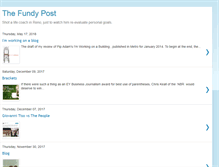 Tablet Screenshot of fundypost.blogspot.com