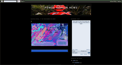 Desktop Screenshot of powerrangernews.blogspot.com