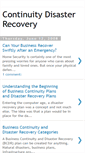 Mobile Screenshot of continuity-disaster-recovery.blogspot.com