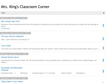 Tablet Screenshot of kingsclassroomcorner.blogspot.com