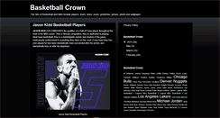 Desktop Screenshot of basketballcrown.blogspot.com