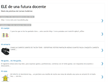 Tablet Screenshot of eledeunafuturadocente.blogspot.com