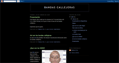 Desktop Screenshot of 6bandascallejeras.blogspot.com