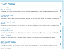 Tablet Screenshot of healthinfo360.blogspot.com