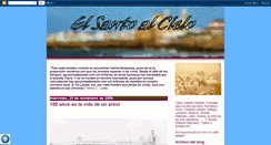 Desktop Screenshot of elsantoalcielo.blogspot.com