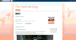 Desktop Screenshot of farmedmening.blogspot.com