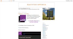 Desktop Screenshot of magister-optimus.blogspot.com