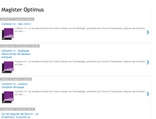 Tablet Screenshot of magister-optimus.blogspot.com