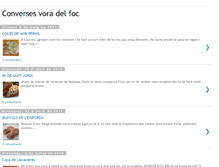 Tablet Screenshot of conversesalavoradelfoc.blogspot.com