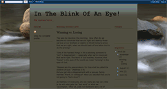 Desktop Screenshot of changesintheblinkofaneye.blogspot.com