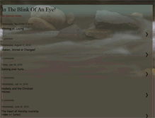 Tablet Screenshot of changesintheblinkofaneye.blogspot.com