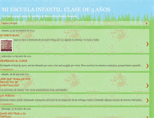 Tablet Screenshot of miescuinfantil.blogspot.com