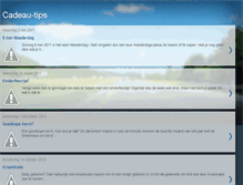 Tablet Screenshot of cadeau-tips.blogspot.com