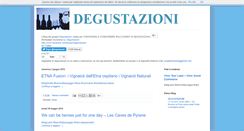 Desktop Screenshot of eventidegustazioni.blogspot.com