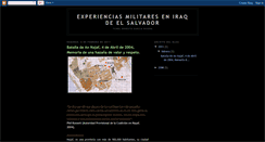 Desktop Screenshot of experienciaseniraq.blogspot.com