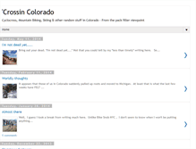 Tablet Screenshot of crossin-colorado.blogspot.com