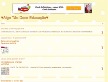 Tablet Screenshot of algotaodoceeducacao.blogspot.com