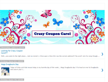 Tablet Screenshot of crazycouponcarol.blogspot.com