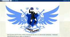 Desktop Screenshot of craquedofuturofutsal.blogspot.com