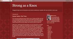 Desktop Screenshot of kneuroknut.blogspot.com