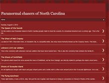 Tablet Screenshot of paranormalchasers.blogspot.com