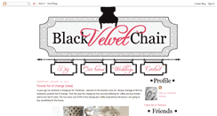 Desktop Screenshot of blackvelvetchair.blogspot.com