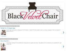 Tablet Screenshot of blackvelvetchair.blogspot.com
