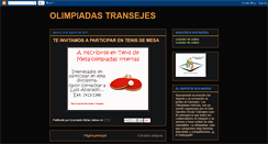 Desktop Screenshot of olimpiadastransejes.blogspot.com