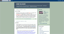 Desktop Screenshot of boboblogger.blogspot.com