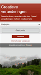 Mobile Screenshot of creatieveveranderingen.blogspot.com