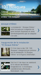 Mobile Screenshot of 100bosques.blogspot.com