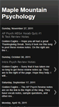 Mobile Screenshot of maplemountainpsychology.blogspot.com
