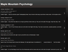 Tablet Screenshot of maplemountainpsychology.blogspot.com