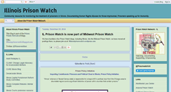 Desktop Screenshot of illinoisprisonwatch.blogspot.com