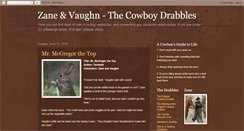 Desktop Screenshot of cowboydrabbles.blogspot.com