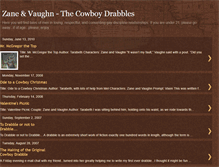 Tablet Screenshot of cowboydrabbles.blogspot.com