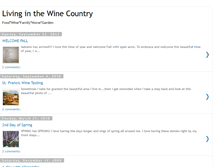 Tablet Screenshot of livinginthewinecountry.blogspot.com