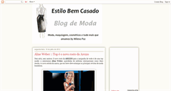 Desktop Screenshot of estilobemcasado.blogspot.com