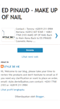 Mobile Screenshot of edpinaudcosmeticnail.blogspot.com